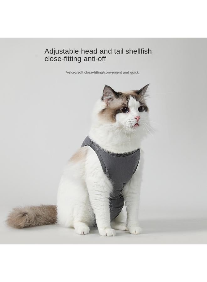 Bluejw Modal High-elastic Pet Sterillation Clothing Medical Care Special Clothing For Postoperative Recovery Cat Dog Clothing Pet Supplies - Image 3