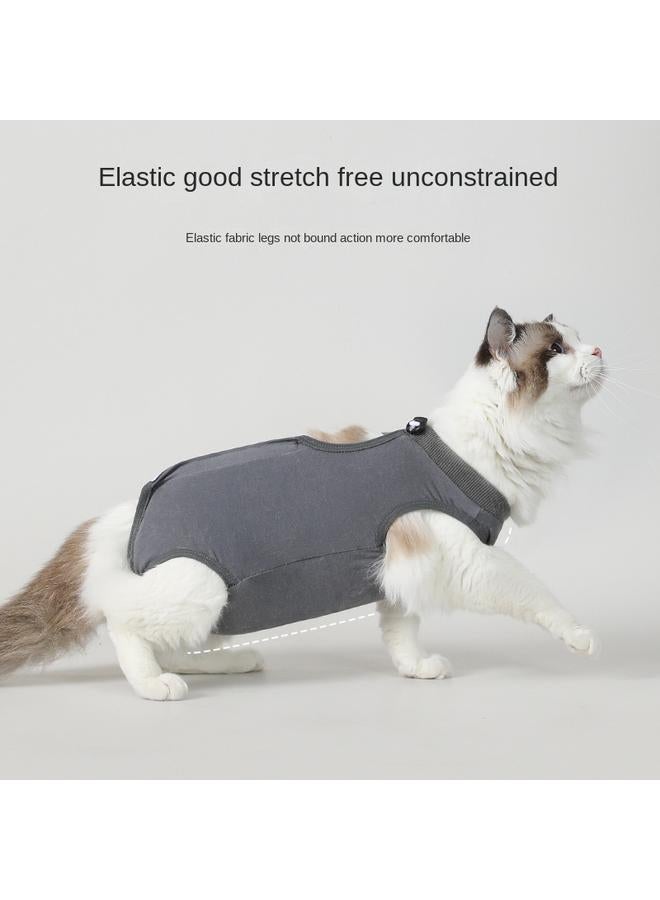 Bluejw Modal High-elastic Pet Sterillation Clothing Medical Care Special Clothing For Postoperative Recovery Cat Dog Clothing Pet Supplies - Image 2