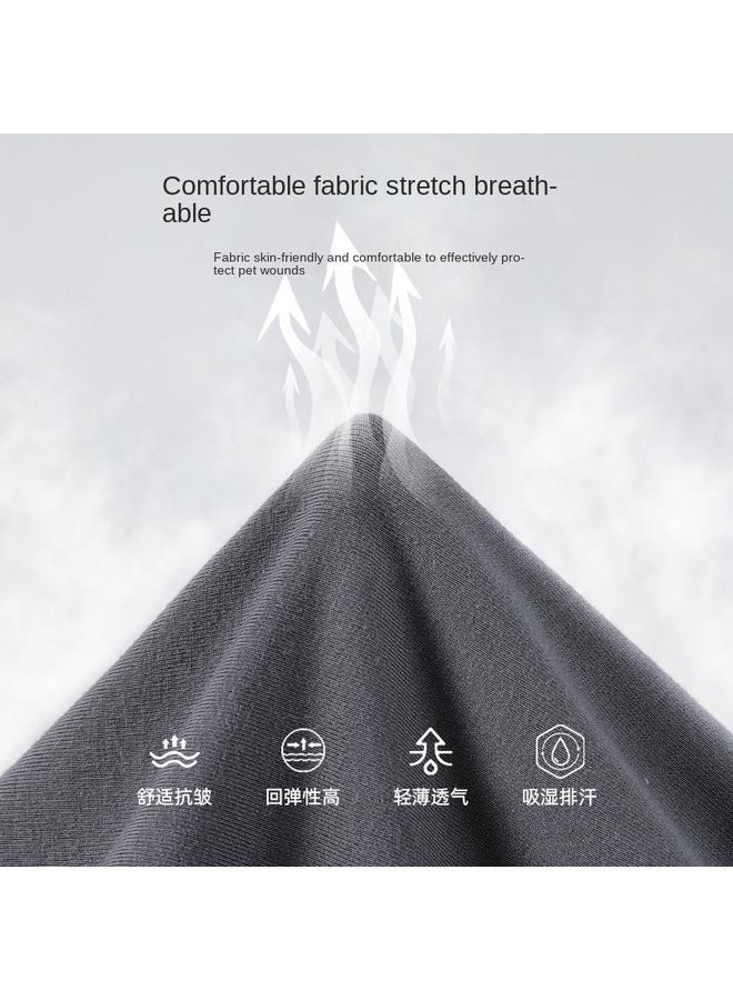 Bluejw Modal High-elastic Pet Sterillation Clothing Medical Care Special Clothing For Postoperative Recovery Cat Dog Clothing Pet Supplies - Image 4