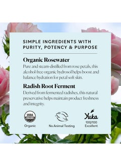 Sky Organics Sky Organics Organic Rosewater Facial Mist for Face, 100% Pure & Steam-Distilled USDA Certified to Hydrate, Balance & Refresh, 4 fl. Oz  - Image 5