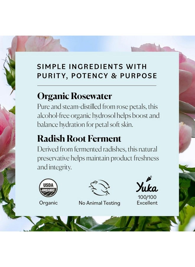 Sky Organics Sky Organics Organic Rosewater Facial Mist for Face, 100% Pure & Steam-Distilled USDA Certified to Hydrate, Balance & Refresh, 4 fl. Oz - Image 5
