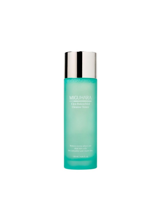 MIGUHARA CICA Bakuchiol Cleanse Toner | Korean Skincare 2in1 Toner (120ml/4.05 fl. oz.)  - Image 1