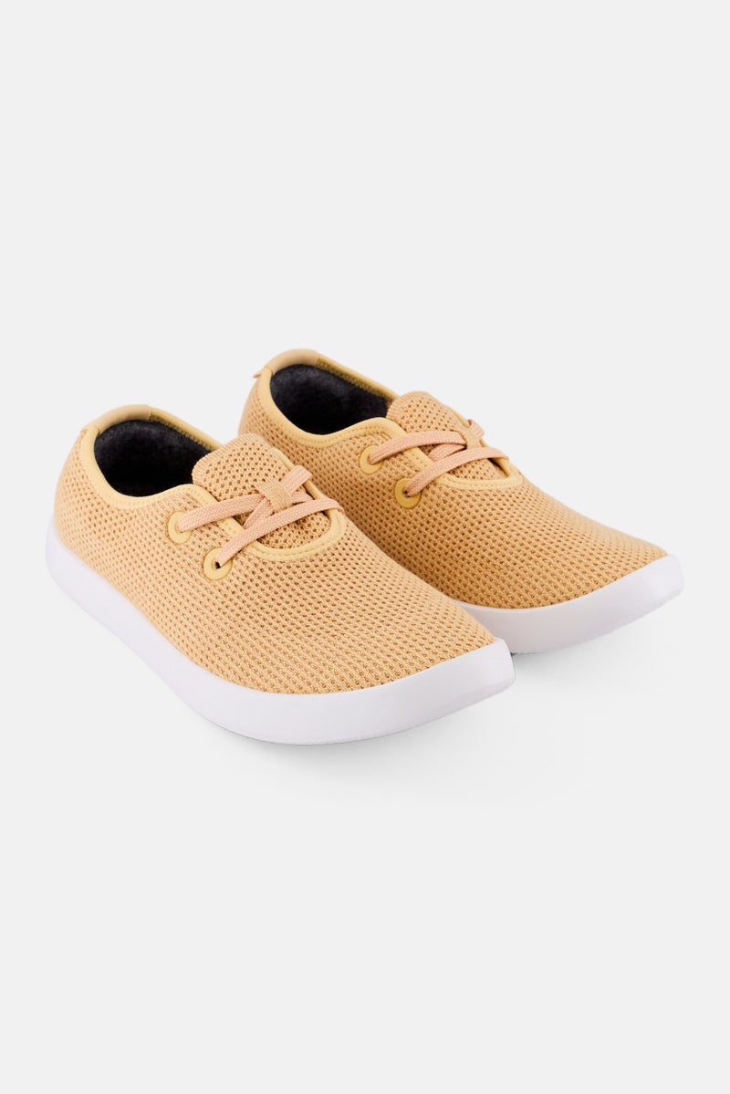Allbirds Men Medium Lace Up Casual Shoes, Dark Beige - Image 1
