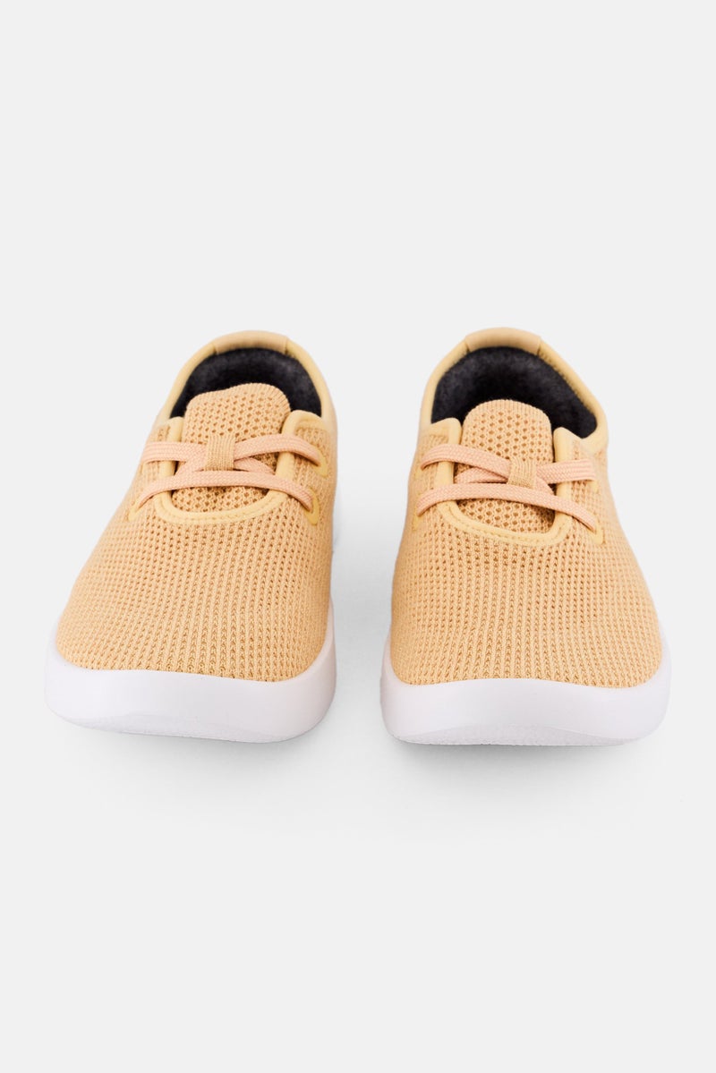 Allbirds Men Medium Lace Up Casual Shoes, Dark Beige - Image 4