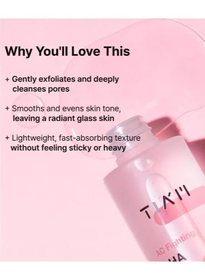 TIA'M Tiam Triple Acid Exfoliating Toner for Acne Control - 180ml - Image 2