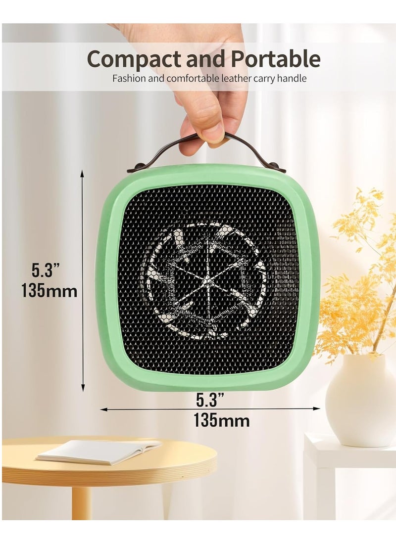 Zoom Plus - Zoom Plus Portable heater suitable for home office desks, mini electrical space insulation air heater, warm fan, silent fast space heater - Image 1