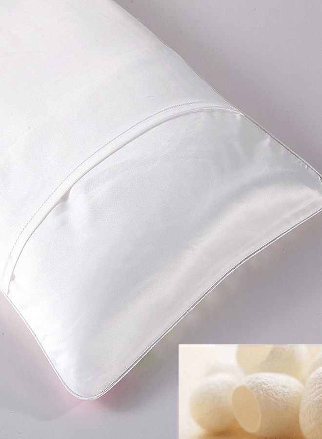 Lisesilk 2 Picec 6A Grade 22 Momme  100% Mulberry Silk Baby Silk Pillowcase 30*50CM Multicolor - Image 3