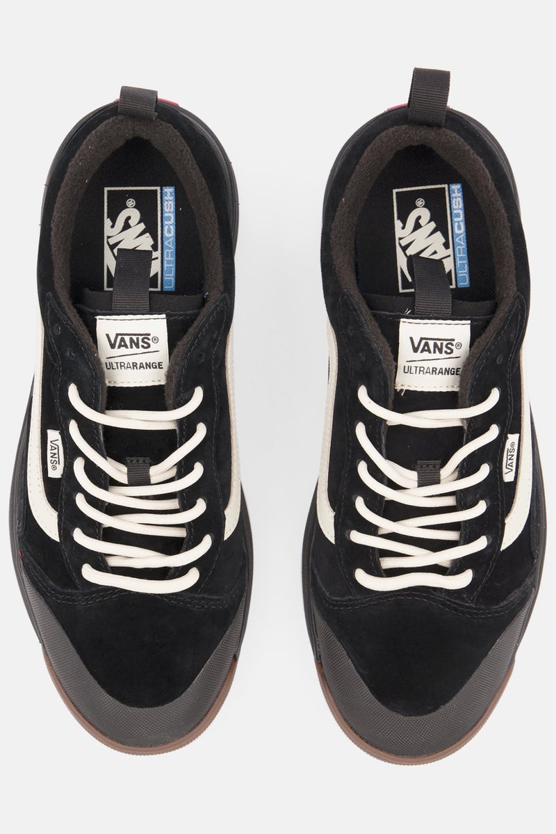 VANS حذاء كاجوال برباط للرجال من Ultrarange Exo، أسود/أبيض فاتح - Image 4