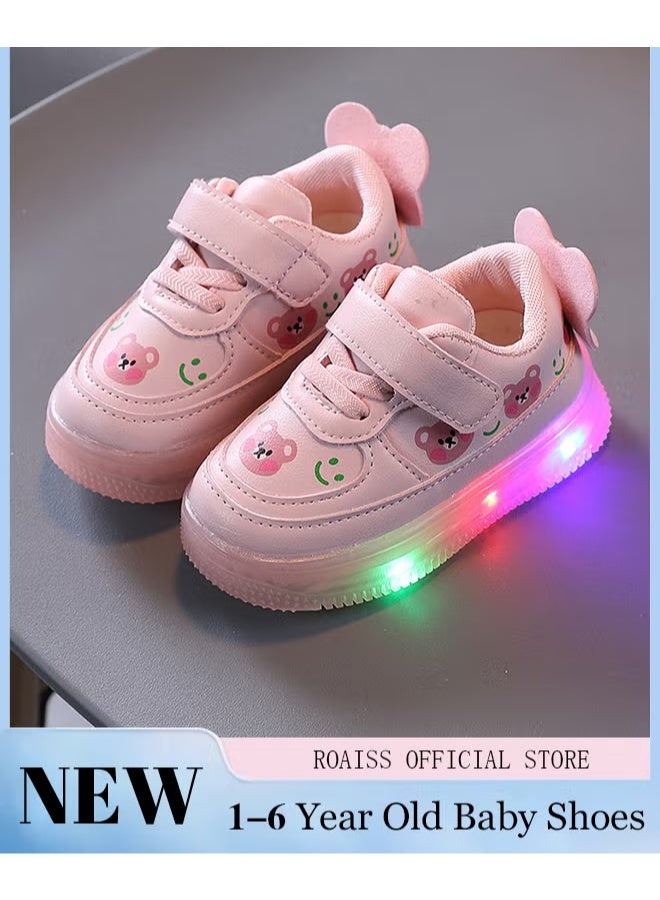 أحذية أطفال أحذية رياضية أحذية خفيفة أحذية صغيرة أحذية لوح خفيفة أحذية جري غير مخصصة للفتيات - Image 1