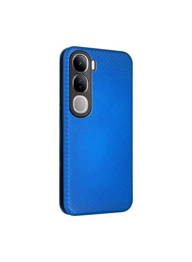 erorex Case For vivo V30e / V40 Lite 5G Carbon Fiber Texture Flip Leather Phone Case - Image 3