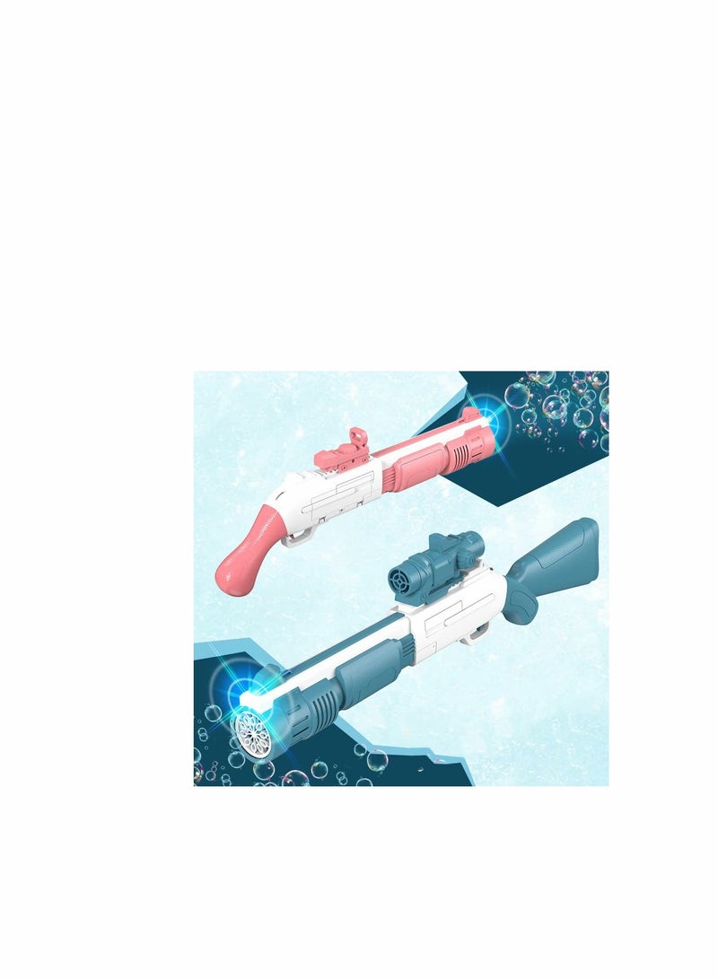 KASTWAVE آلة فقاعات تلقائية مع محلول إعادة التعبئة، هدية آلة فقاعات بـ 10 فتحات للكبار والأطفال، بندقية فقاعات كبيرة بارتفاع 20 إنش لحفلات الداخل والخارج - Image 5