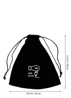Generic Purse Organizer Cloth Bags Drawstring Hair Dryer Bags Hotel Hair Dryer Bag Drawstring Bag Container Portable For Home And Travel Travel Jewelry Bag Travel Toiletry Bag  - Image 2