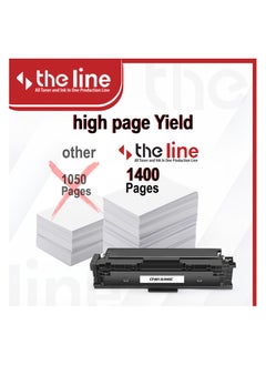 The Line The line 201A CF401A Toner Cartridge Compatible for HP Color LaserJet Pro MFP M277dw M277c6 M252dw M252n M252 M277 M277n 277dw Cyan  - Image 4