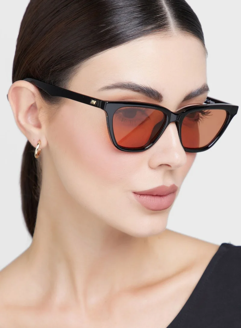 Le Specs Unfaithful Shape Sunglasses
