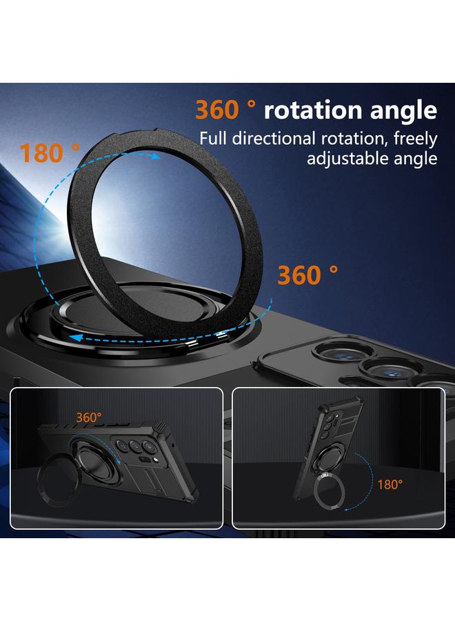 S-TOP Case For Samsung Galaxy Note20 Ultra Rotating Magnetic Holder Phone Case - Image 4