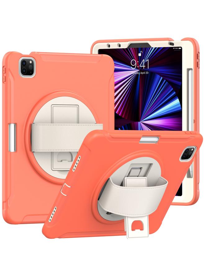 Zaboon 360 Rotation PC + TPU ablet Case with Holder & Strap For iPad Air 2020 / 2022 10.9 / Pro 11 2022 / 2021 / 2020 / 2018 - Image 1
