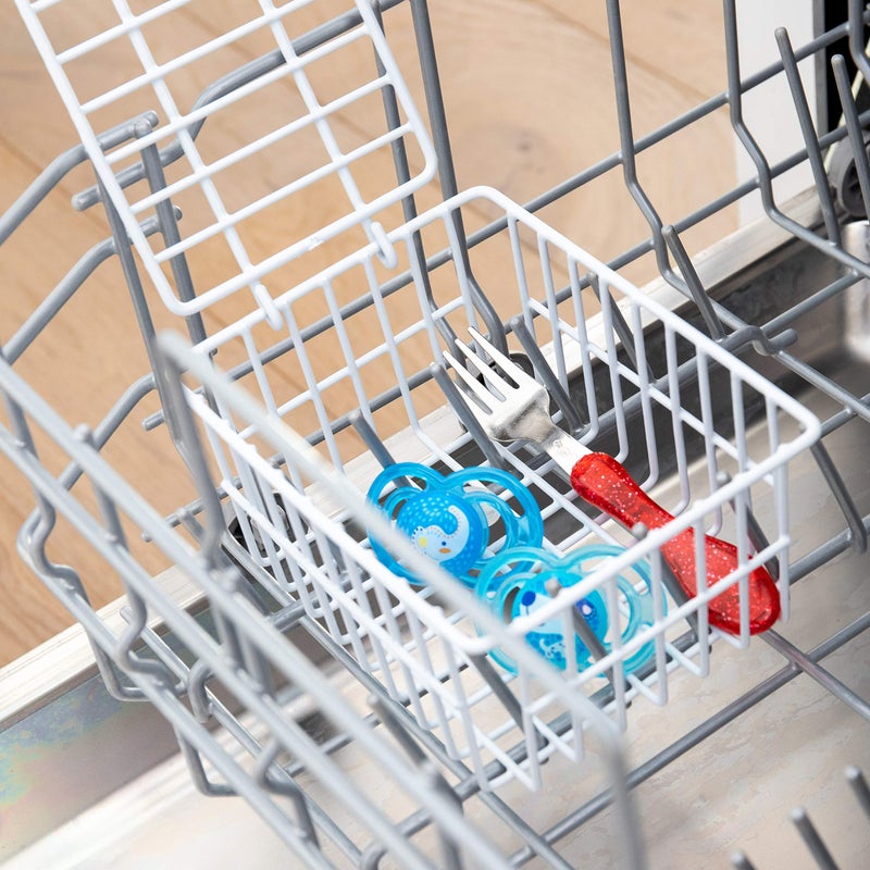 Better Houseware High Capacity Dishwasher Basket For Baby Items Crafted Of Durable Coated Steel - Dishwasher Basket For Small Items & Accessories Baby Dishwasher Basket - Image 4