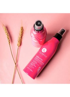 L LUSETA Luseta Keratin Leave in Conditioner, Anti Frizz Conditioning for Curly Hair,Detangling Strengthening Smoothing Moisturizing Repair Treatment for Dry Damaged Hair,Sulfate Free Color Safe, 8.5Fl Oz  - Image 4