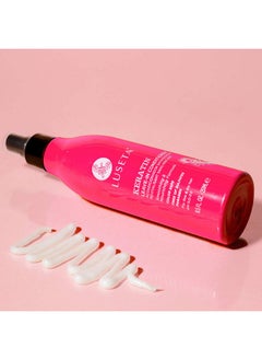 L LUSETA Luseta Keratin Leave in Conditioner, Anti Frizz Conditioning for Curly Hair,Detangling Strengthening Smoothing Moisturizing Repair Treatment for Dry Damaged Hair,Sulfate Free Color Safe, 8.5Fl Oz  - Image 3