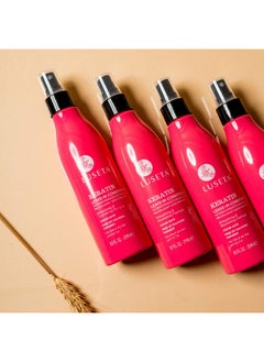 L LUSETA Luseta Keratin Leave in Conditioner, Anti Frizz Conditioning for Curly Hair,Detangling Strengthening Smoothing Moisturizing Repair Treatment for Dry Damaged Hair,Sulfate Free Color Safe, 8.5Fl Oz  - Image 5