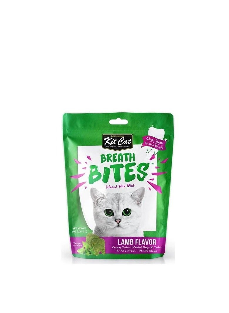 Kit Cat Breath Bites Lamb Flavour Cat Treats - Image 3