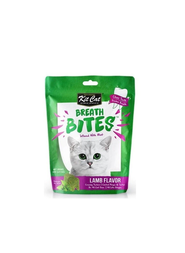 Kit Cat Breath Bites Lamb Flavour Cat Treats - Image 2