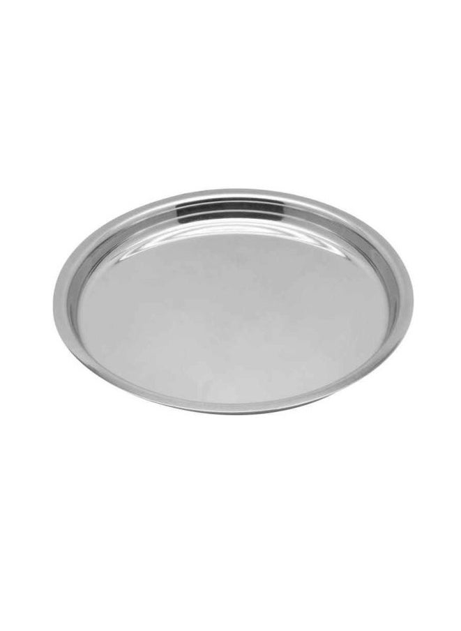 RAJ Raj Steel Round Dinner Plate 28cm  - Image 1