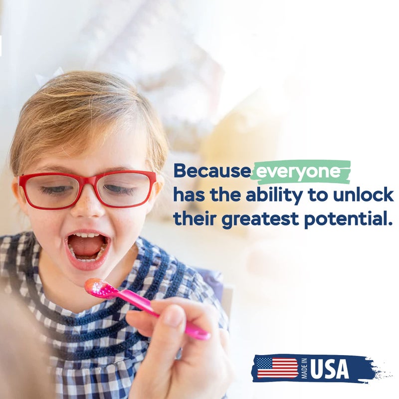 Talktools Bumpy Magenta Spoons | Provides Oral Awareness During Feeding | Encourages Lip Closure | Normalize Acceptance Of Foods With A Variety Of Textures - 12 Pack - Image 5