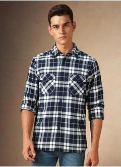 Dennis Lingo Spread Collar Relaxed Fit Shirt by Styli  - Image 4
