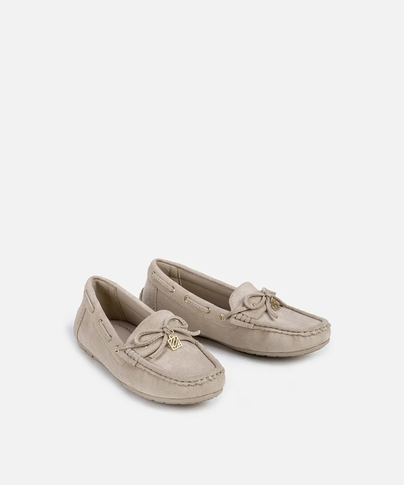 ابيكول Monogram Buckle Loafers