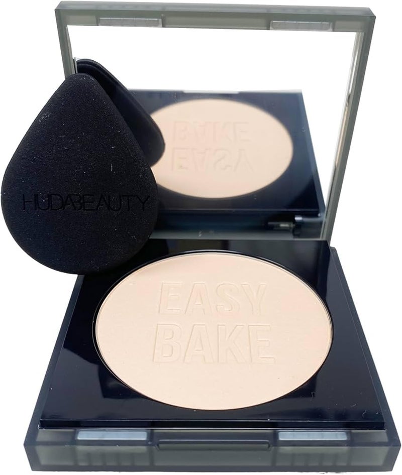 HUDA BEAUTY Easy Bake and Snatch Pressed Talc-Free Brightening and Setting Powder Cupcake - Image 1