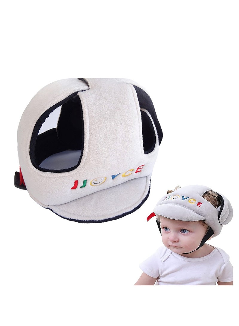 Baby Anti-Fall Head Protection Cap Breathable Mesh Sponge Infant Safety Helmet Adjustable Sweat-absorbent Toddler Head Protector - Image 1