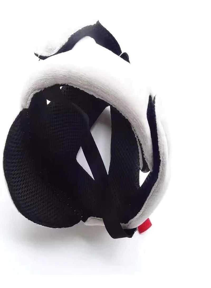 Baby Anti-Fall Head Protection Cap Breathable Mesh Sponge Infant Safety Helmet Adjustable Sweat-absorbent Toddler Head Protector - Image 3