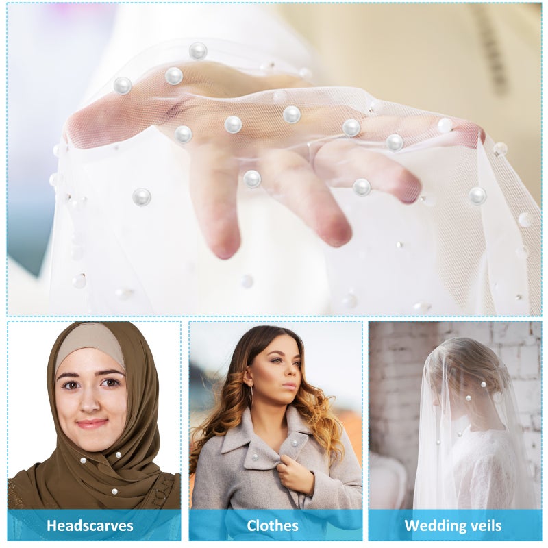📦 دبابيس ومشابك للأوشحة بتصميم مغناطيسي للاستخدام المتعدد في حفلات الزفاف - Image 2