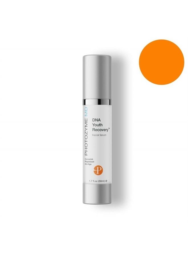 Photozyme - PHOTOZYME DNA Youth Recovery Anti Aging Facial Serum | DNA Repair Enzymes | Beauty Skincare Treatment for Fine Lines, Wrinkles, Acne Scars | UV Dark Spot Corrector | 1.7 Fl Oz - Image 1