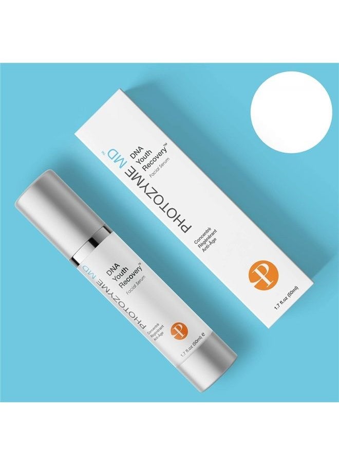 Photozyme - PHOTOZYME DNA Youth Recovery Anti Aging Facial Serum | DNA Repair Enzymes | Beauty Skincare Treatment for Fine Lines, Wrinkles, Acne Scars | UV Dark Spot Corrector | 1.7 Fl Oz - Image 1