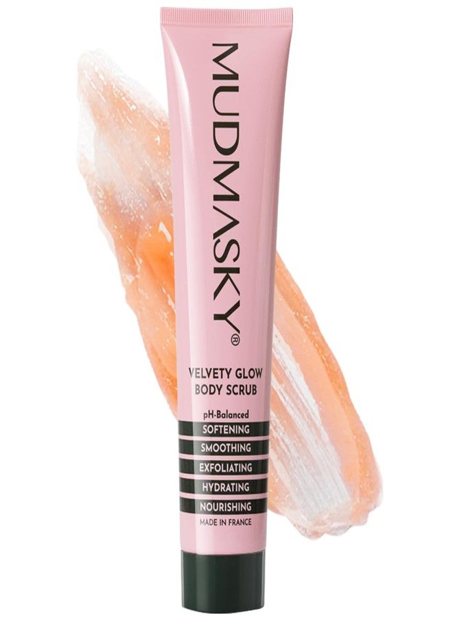 Mudmasky Velvety Glow Body Scrub 6.0 OZ. XXL-size - AS SEEN IN YOUR IPSY GLAM BAG - Exfoliating Bamboo Scrub. Made in France. No harsh chemicals. For Soft, Radiant Skin. - Image 2