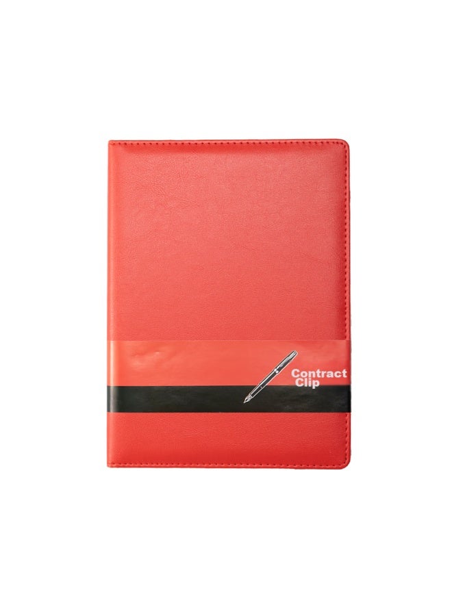 Trnfa Tn-b1 Business Contract Book/manager File Folder/recitation Folder A4 Leather Octagonal Insert Speech Folder/doent File Organizer - Image 5