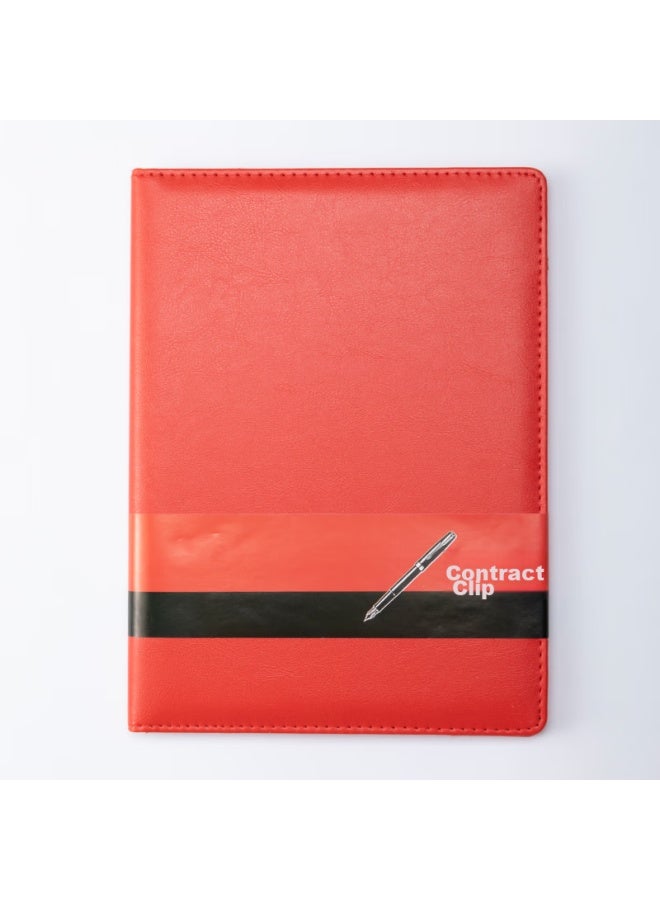 Trnfa Tn-b1 Business Contract Book/manager File Folder/recitation Folder A4 Leather Octagonal Insert Speech Folder/doent File Organizer - Image 3