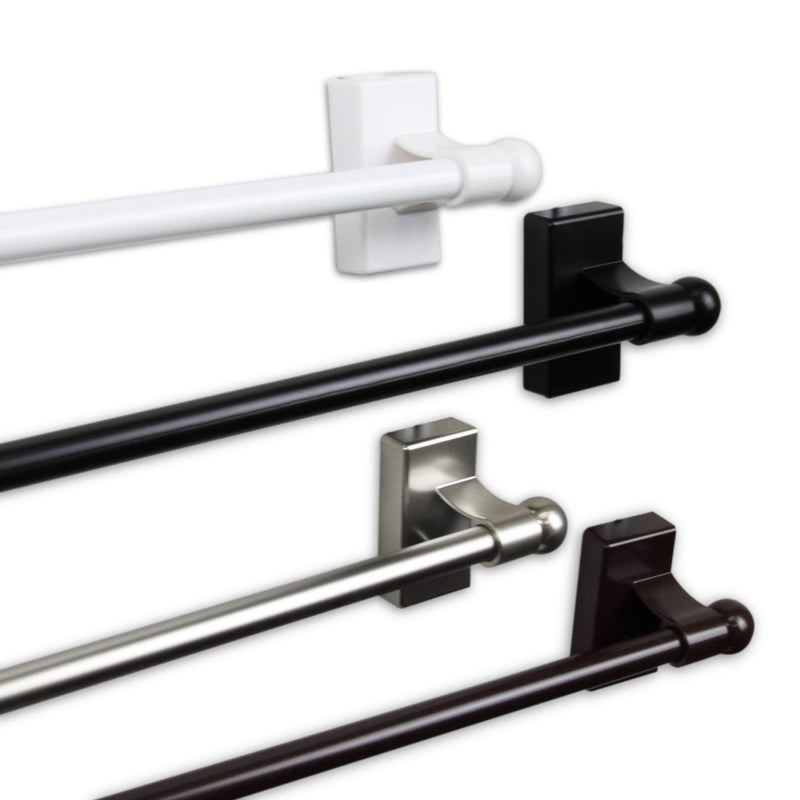 Rod Desyne Rod Desyne  Mag2815 716 inch Magnetic Rod 2848 inch Satin Nickel Alloy Steel 1 Count Pack of 1 