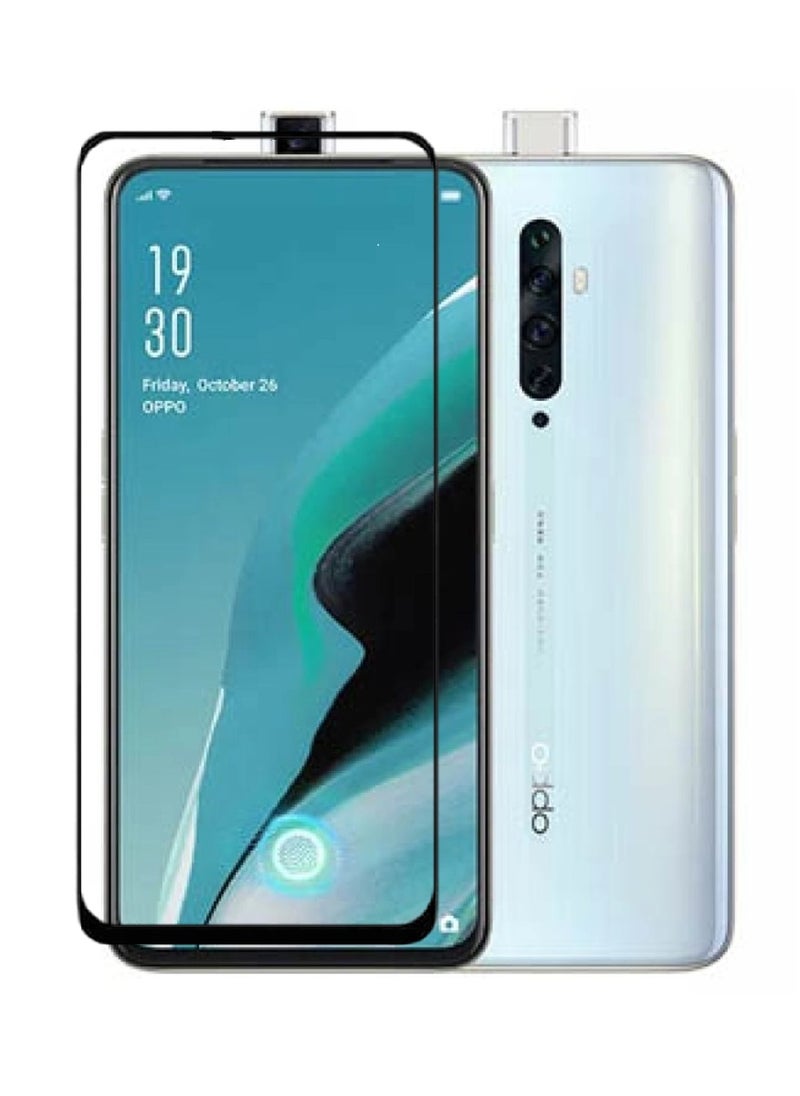 AINA Tempered Glass Screen Protector 5D Designed For Oppo Reno2 F Full Glue Edge to Edge Full Screen Coverage And Bubble Free - Image 1