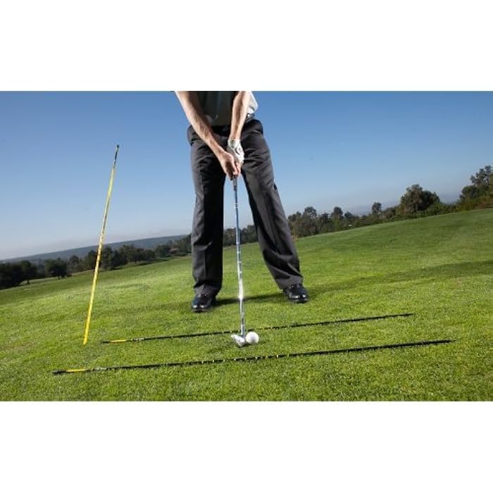 SKLZ Golf Alignment Sticks Training Aid with 3 Sticks - Image 4