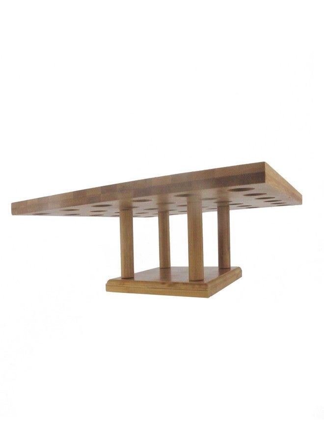 بامبو إم إن حامل عرض مخروطي الشكل من الخيزران الطبيعي من بامبو إم إن، مقاس 13 بوصة × 13 بوصة، مناسب للمطاعم والمناسبات الخاصة والحفلات والبوفيهات، يتسع لما يصل إلى 36 مخروطًا. - Image 4