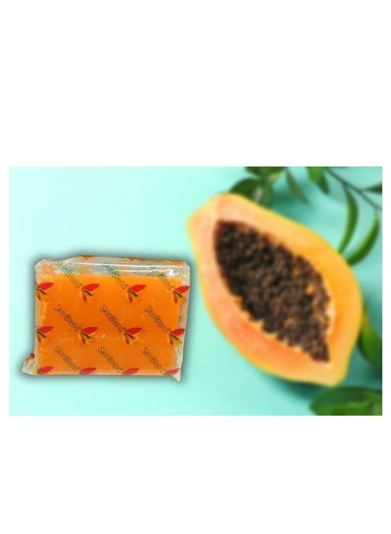 مزيج الجلد صابون البابايا العشبي 135 جرام - Image 3