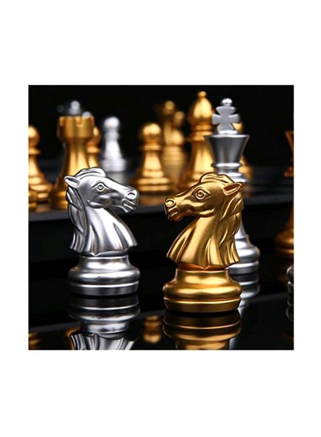 Magnetic Chess Board With Plastic Box Playing Pieces - Image 3