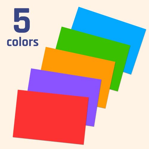 TownStix 250 Pack, Colored Labels Stickers, for Moving Boxes - 5 Colors, 3" x 2" - Image 2