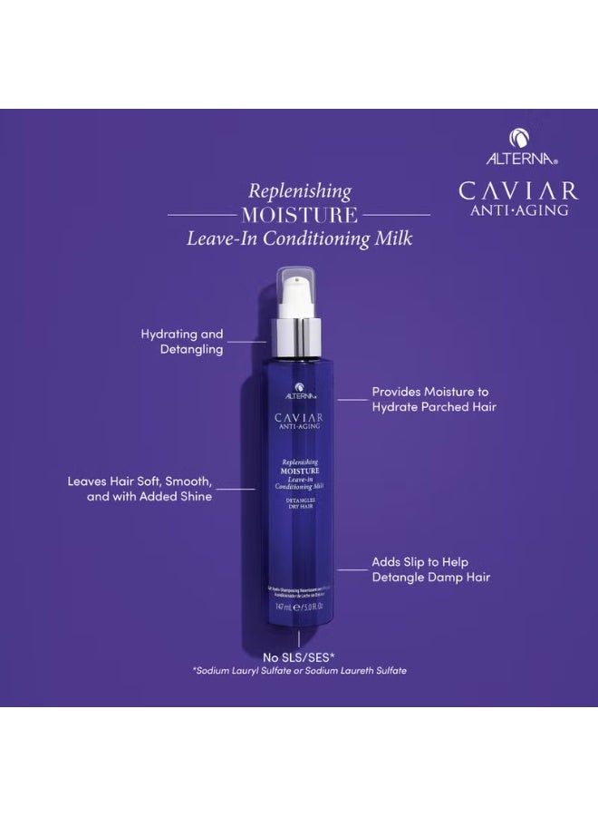 Alterna Caviar Anti-Aging Replenishing Moisture Priming Leave-In Conditioner 147ml - Image 3