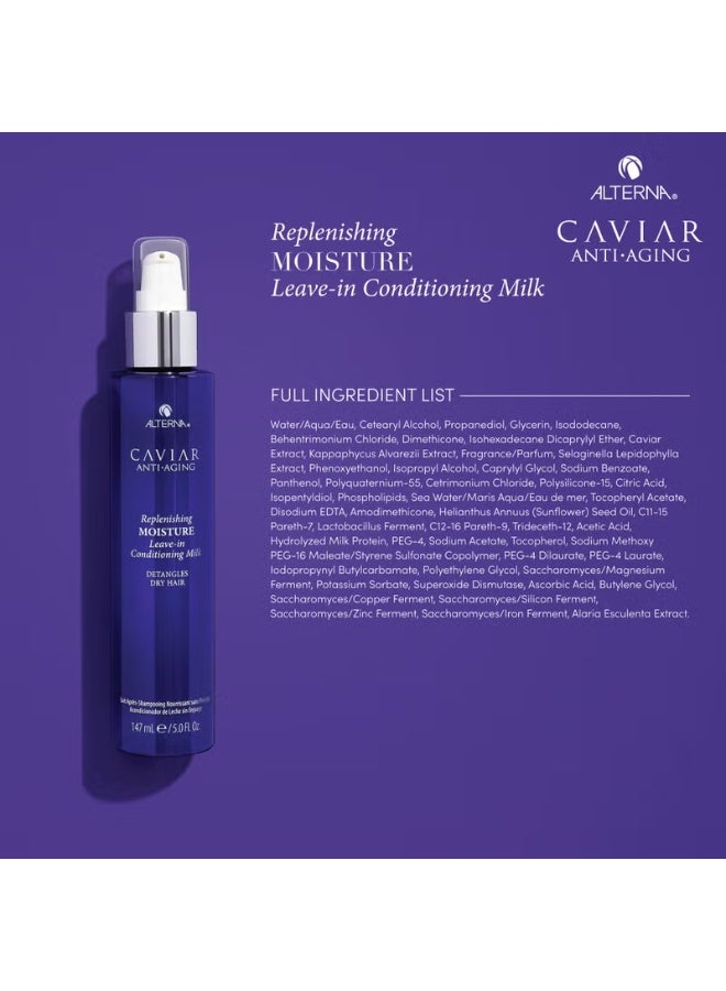 Alterna Caviar Anti-Aging Replenishing Moisture Priming Leave-In Conditioner 147ml - Image 2