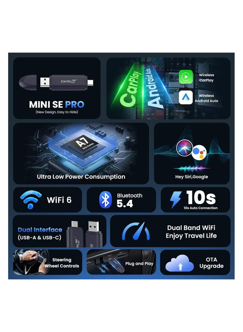 كار لينكيت محول كاربلاي اللاسلكي - Image 3