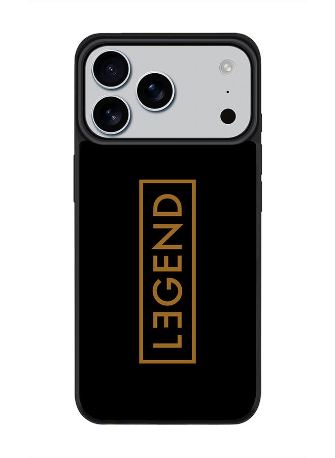 Stylizedd iPhone 17 Pro Max Case, [Compatible with MagSafe] Slim Magnetic cover Phone Case iPhone 17 Pro Max -Legend - Image 1